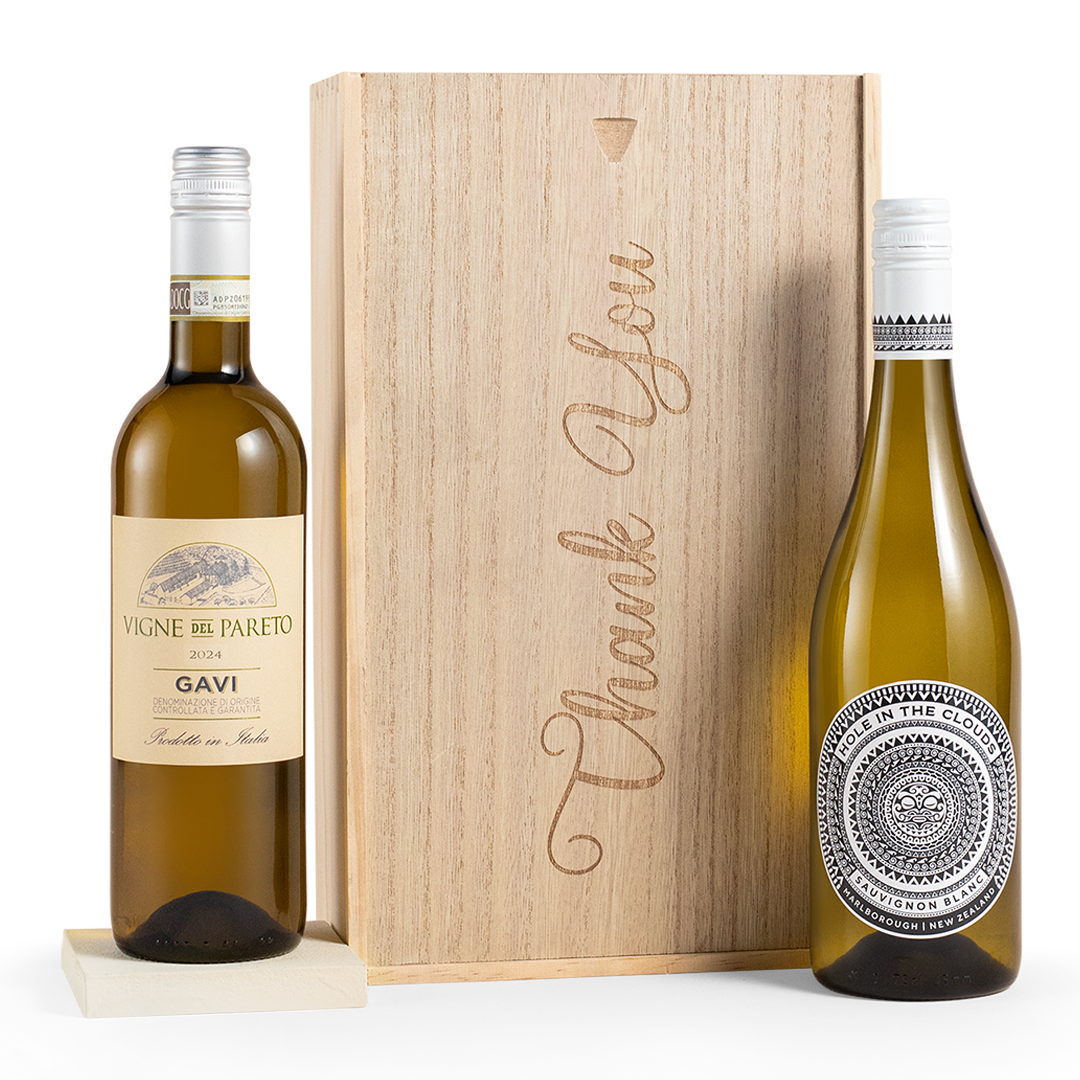 Thank You White Wine Gift Duo Thank You White Wine Gift Duo