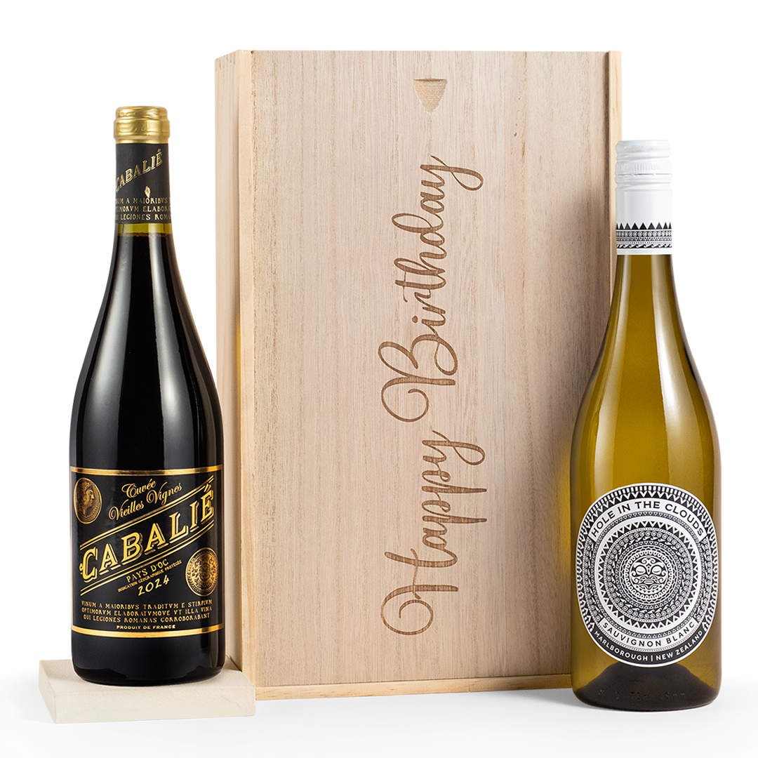 Happy Birthday Wine Gift Duo Happy Birthday Wine Gift Duo