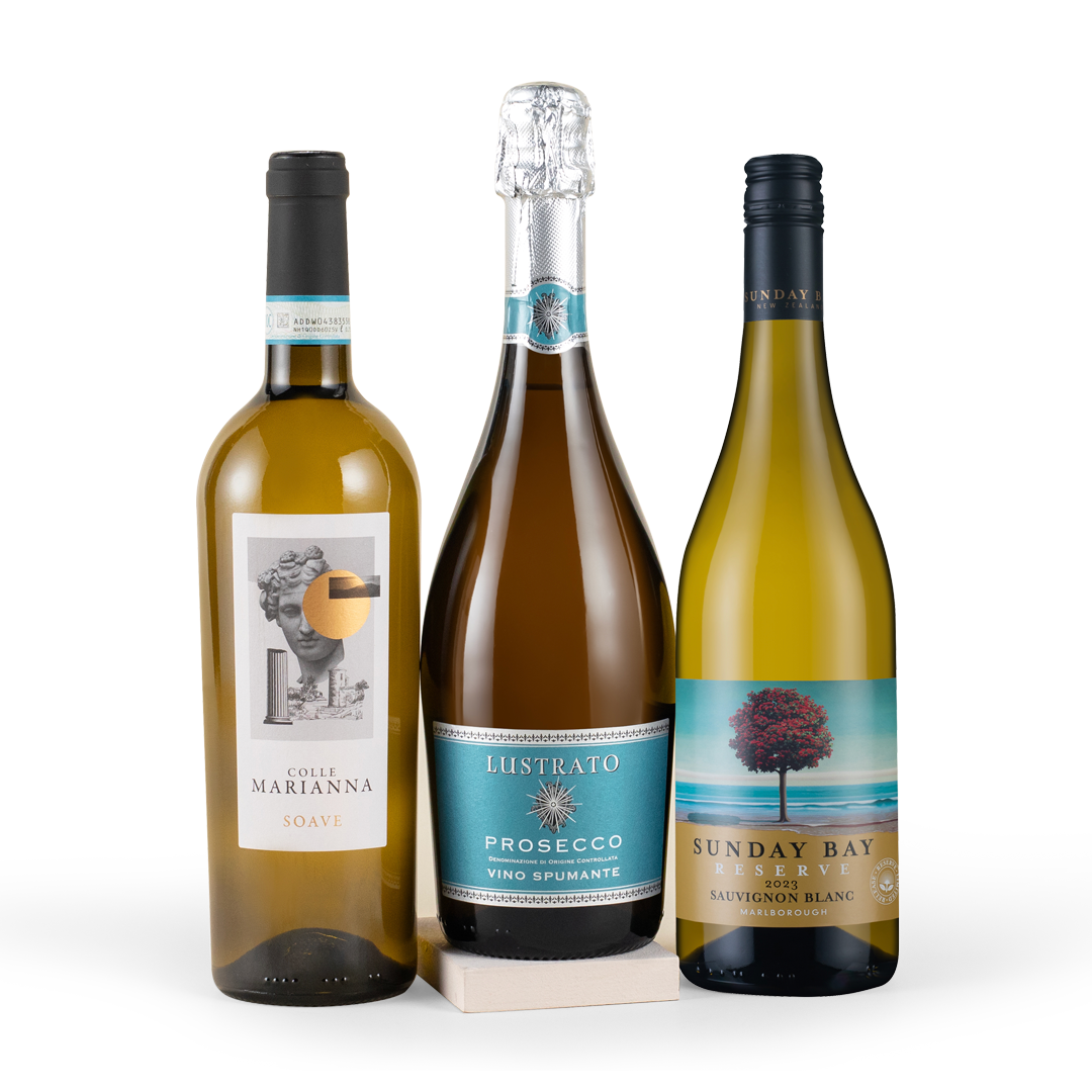 Best Sellers White Wine & Prosecco Trio Best Sellers White Wine & Prosecco Trio