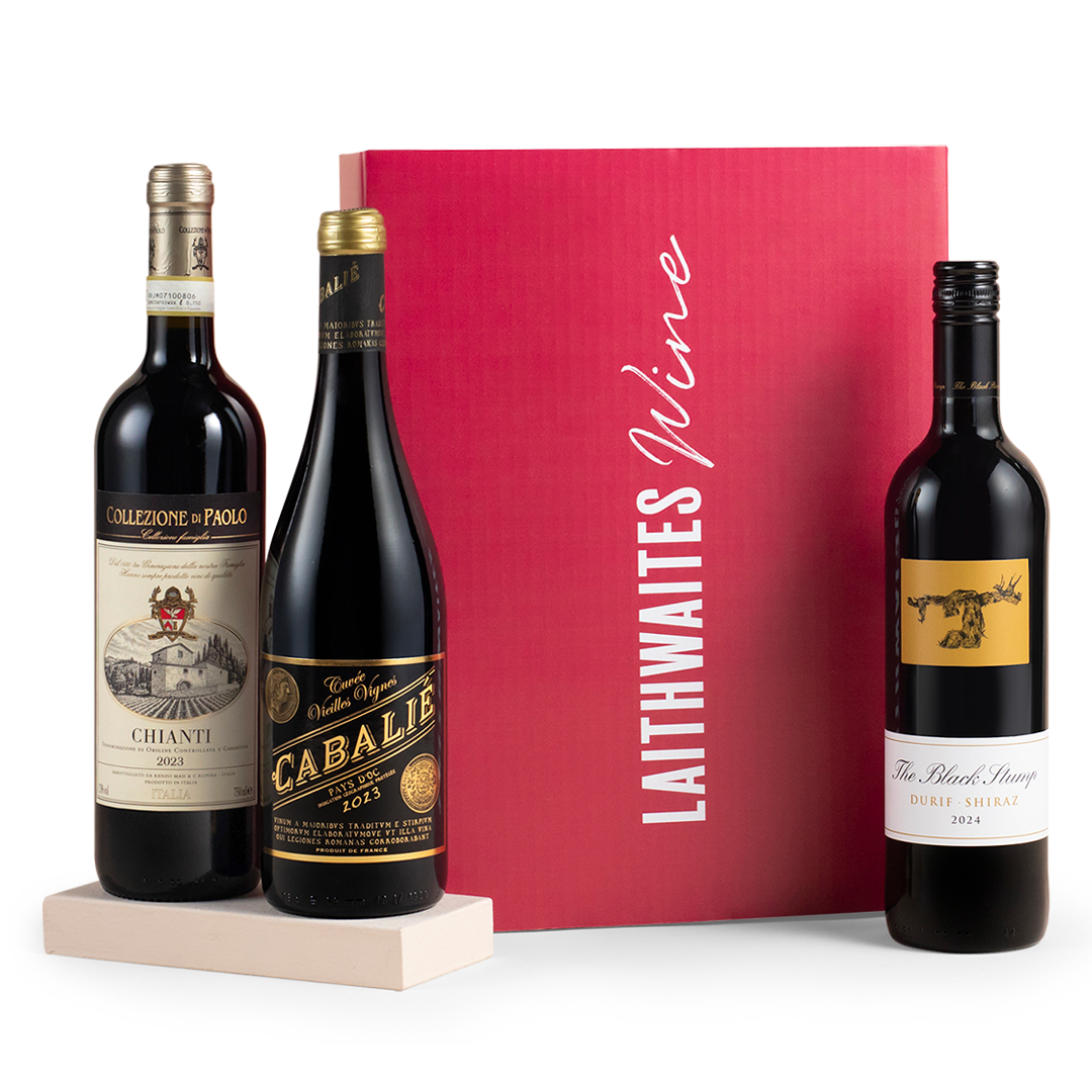 Classic Trio Red Wine in Gift Box - Free Delivery*