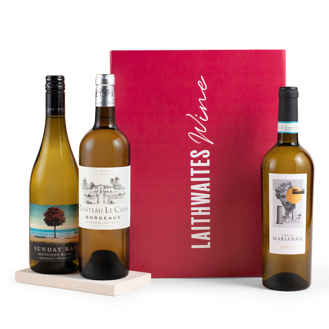 Classic Trio White Wine in Gift Box - Free Delivery*