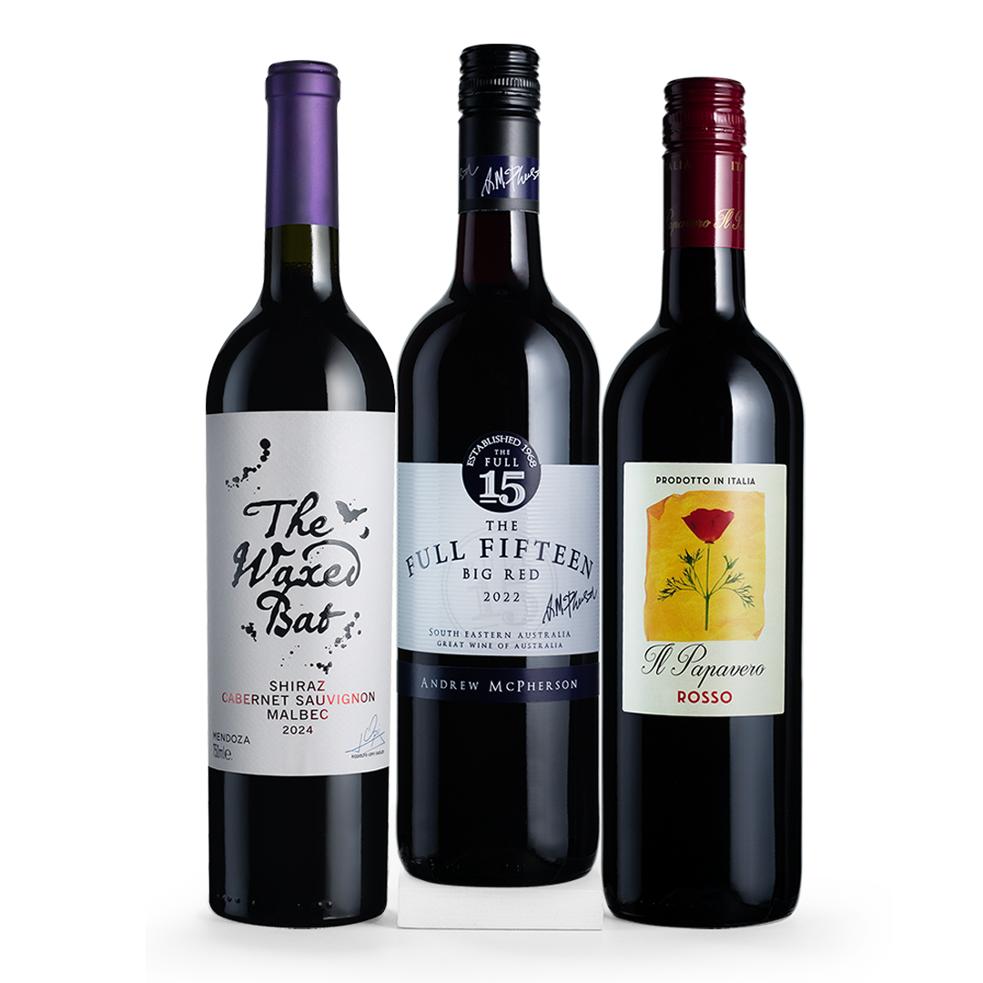 Celebration Trio Spanish & Italian Red Wine Gift - Free Delivery*