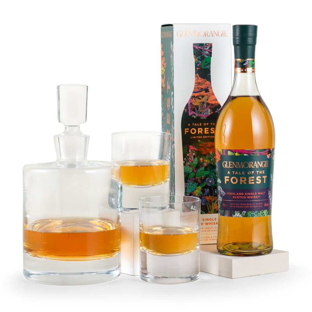Glenmorangie Tale of the Forest Whisky Decanter Gift Set Glenmorangie Tale of the Forest Whisky Decanter Gift Set