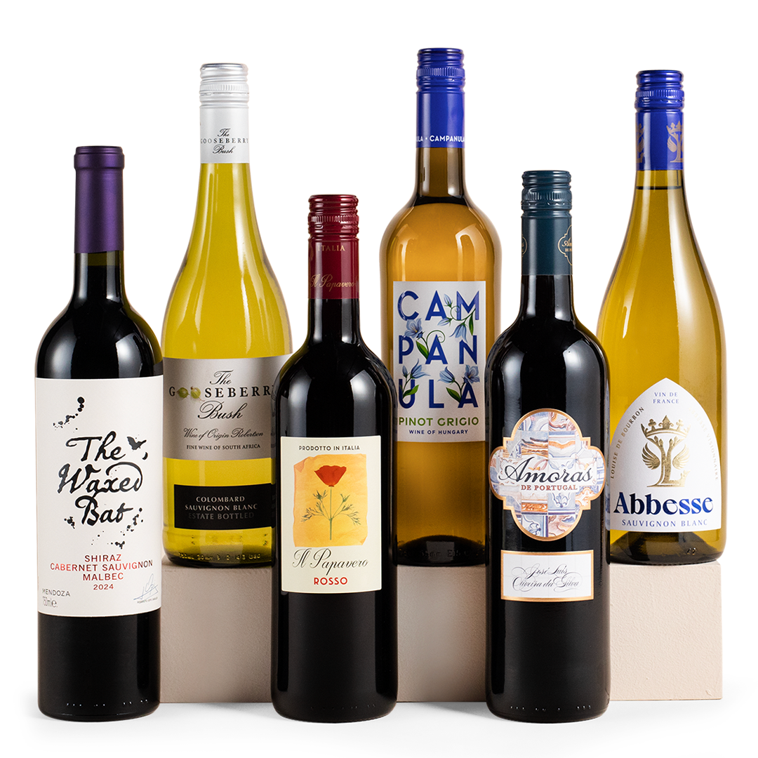 Celebration Six Mixed Wine Gift  - Free Delivery*